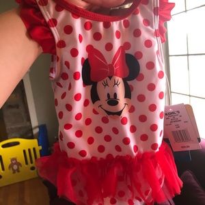 Minnie mouse bathing suit 24 months